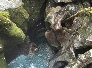 The Chasm- on the way back to Gunn's Camp